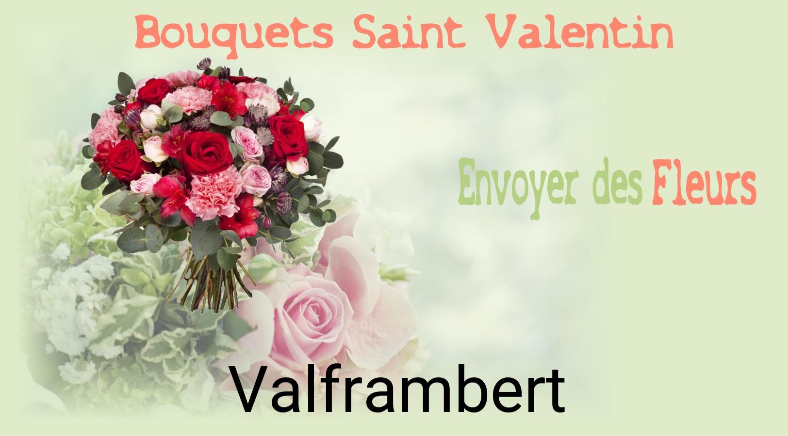 Roses de Saint-Valentin livrées à Valframbert